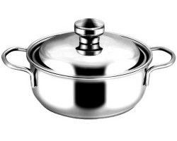 Кастрюля 1.75 л. /нерж./  1с372